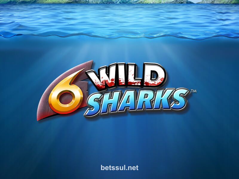 6 Wild Sharks - Jogo de Caça-Níqueis com Tema de Tubarões no Betsul